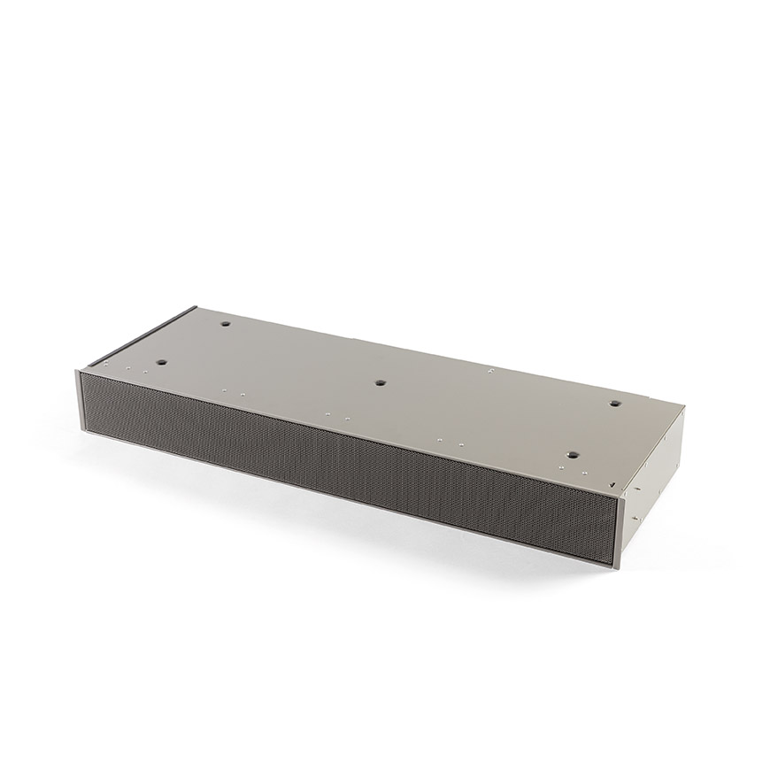 7923400 Plinth recirculation box grey with monoblock, H 98 mm